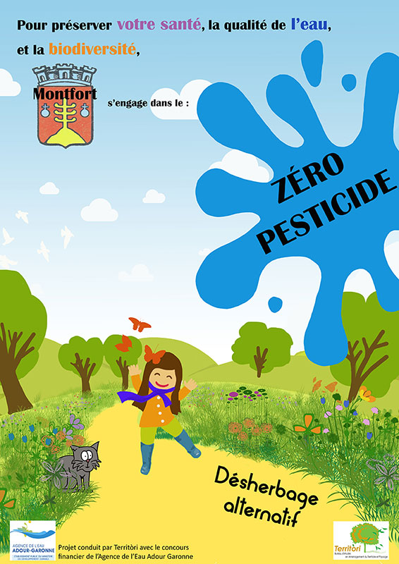 Affiche Zéro Pesticides ©
