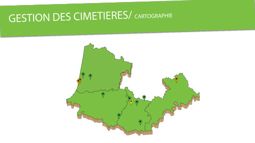 Cartographie de nos actions en gestion de cimetière