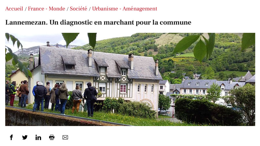 Sarrancolin - un diagnostic en marchant pour la commune