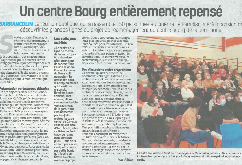 Un centre bourg entièrement repensé
